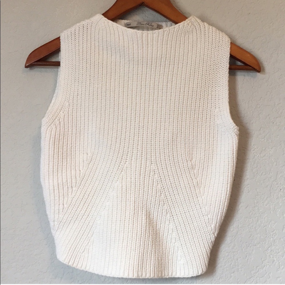 Zara sweater crop top